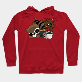 Baby Rocket & Groot Hoodie